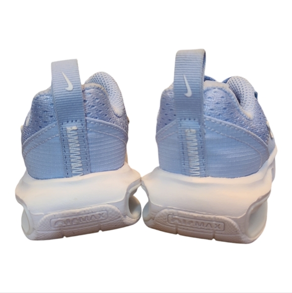 Nike AirMax Children's Shoes Size 6 Like New Light Blue/White - Picture 2 of 7